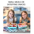 thumbnail image 4 of Juego de 2 recipientes para aperitivos Bento Kinsho Glitter con tapas, 4 of 9