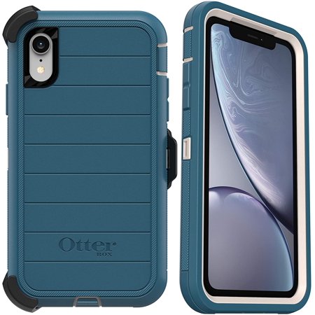OtterBox Defender Series Rugged Case & Clip Holster for iPhone XR, Big Sur