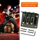 thumbnail image 3 of Pieza trasera de puente de 3 cuerdas con llave para guitarra eléctrica sillín de rodillo piezas de guitarra JShteea Para Estrenar, 3 of 8