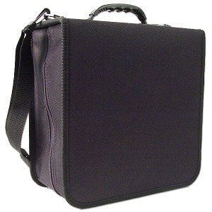 Dvd Case Inserts Templates - 288 Capacity CD/DVD Carrying Case - Black - with New and Improved Inserts, double the thickness and all tabs pulled