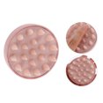 thumbnail image 4 of Unique Bargains 1 Pc Round Hair Shampoo Brush for Head Massage 1.77"x3.13" Pink, 4 of 6