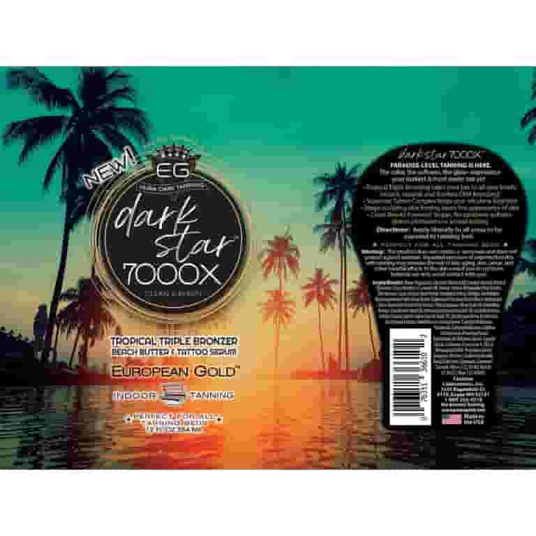 European Gold Dark Star 7000X Professional Indoor Tanning Lotion European Gold Dark Star 7000X Professional Indoor Tanning Lotion