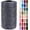 Dark Gray, variant on Minzimin 1Pack Polypropylene Ribbon Yarn 3mm x 218 Yards Flat Macrame Cord 3mm Crochet Yarn for Handbags, Shopping Bags, Sun Hats, Shoes, DIY Crafts, Decorative Projects