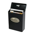 thumbnail image 3 of Gibraltar Mailboxes Designer Locking Medium Capacity Galvanized Steel Black, Wall-Mount Mailbox, DVK00000, 3 of 5