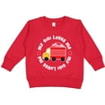 thumbnail image 2 of Inktastic My Gigi Loves Me Valentine Truck Toddler Sweatshirt, 2 of 4