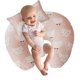 thumbnail image 3 of Almohada y localizador de lactancia, almohada de lactancia con hebilla ajustable, almohada de soporte para bebé para alimentación con biberón, 3 of 5
