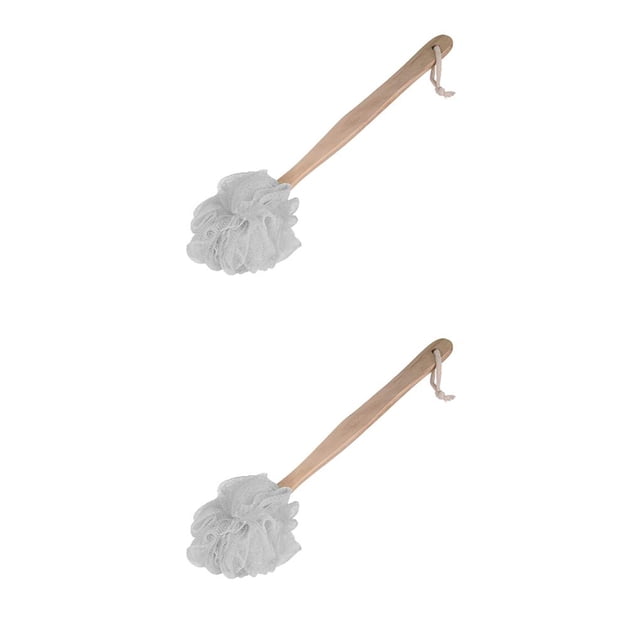 Bewildely Back Scrubber Exfoliating Shower Body Brush Esponja para fregar Bola con mango largo de Type1 NO1 Bewildely CBP022400