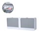 thumbnail image 1 of Cateissary Caja de jabón con tapa, jabón seco y limpio con caja práctica, jabonera con drenaje de agua, jabonera de pared Juegos de accesorios de baño, 1 of 6