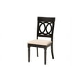 thumbnail image 3 of Baxton Studio Velia Modern Sand Fabric and Dark Brown Finished Wood 5-Piece Dining Set, 3 of 7