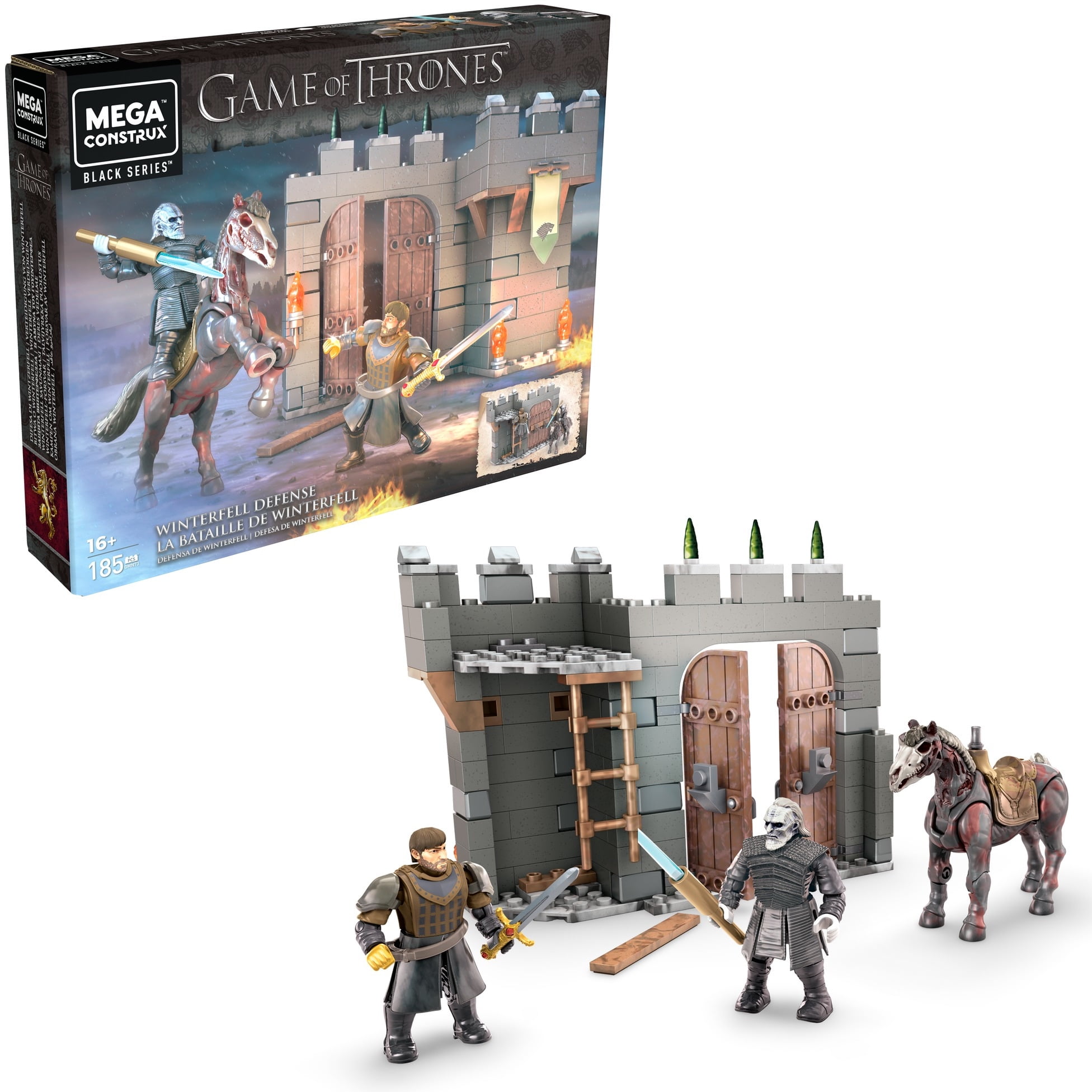 Mattel Game of Thrones Mega Construx Battle beyond the wall playset Ages 16+ 