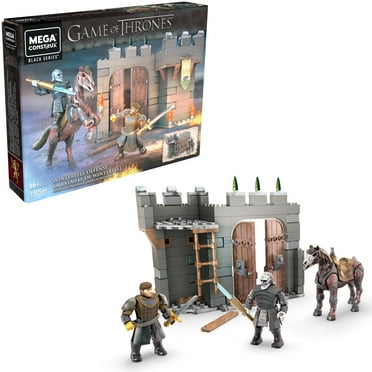 Mega Construx Game of Thrones Winterfell Defense Construction Set with character figures, Building Toys for Collectors (185 Pieces)