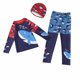 thumbnail image 4 of Odeerbi 3-14 Años Niños 2 Piezas de Manga Larga Rash Guard Conjunto Dibujos Animados Impresión Upf 50 + Traje de Baño de Surf Seco Rápido Con Pantalones Cortos, 4 of 9