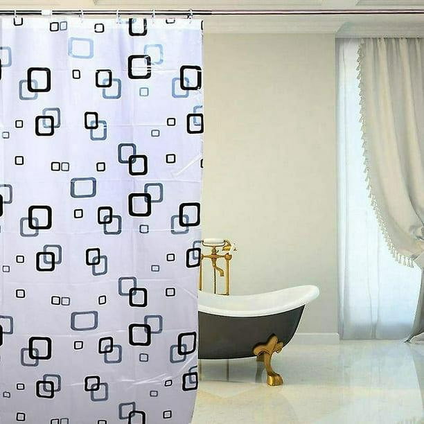 Polyester shower curtain discount