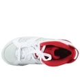 thumbnail image 4 of Jordan 6 Retro BT Infants/Toddlers Shoes White/Gym Red/Platinum White 384667-113, 4 of 6