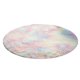 thumbnail image 3 of Alfombra Redonda De Felpa Color Arcoiris 60*60cm Ormromra HMHZ1132-1, 3 of 3