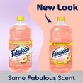 thumbnail image 3 of (2 pack) Fabuloso 2X Multi-Purpose Cleaner, No Rinse Floor Cleaner, Peach Scent, 56 fl oz, 3 of 17