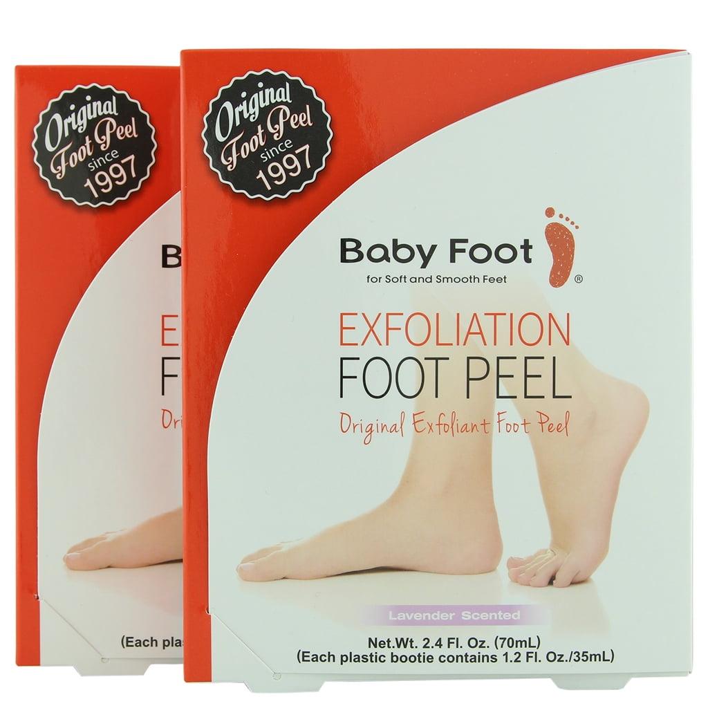 Baby Foot Exfoliation Foot Peel 2 ct 70 ml - Walmart.com