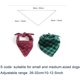 thumbnail image 4 of Bufanda de perro de tartán 2pcs-10 # capa única + 15 # capa única Ormromra YQ-1409, 4 of 7