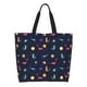 thumbnail image 1 of Balery Space Dinosaur Bolsa Tote Estilo Estético con Cremalleras, Bolsa de Hombro, Bolsa de Compras Grande y Plegable, 1 of 8