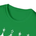 thumbnail image 3 of Christmas Outline, Gildan Unisex Softstyle T-Shirt, Graphic Tee, S-3XL, 3 of 3