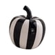 thumbnail image 4 of Figura de fruta de cerámica con pisapapeles de rayas blancas y negras, estatua artística decorativa Manzana 20x17cm, 4 of 9