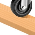 thumbnail image 3 of HAMPPLIES PVC Plastic Sweeping Robot Ramp Mat Khaki Lightweight Portable Home Threshold Ramp, 3 of 8