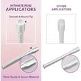 thumbnail image 3 of Intimate Rose 30 Count Vaginal Suppository Applicators, Individually Wrapped, Disposable Applicator - Fits Most Boric Acid Suppositories and More, from, Pack of 30, 3 of 7