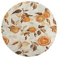 thumbnail image 3 of Autumn Harvest Maple Leaves Thanksgiving Round Small Area Rug, Print Non Slip Washable Floor Mat, Soft Throw Rug for Living Room, Powder Room Entryway, Bathroom, Bedside, 3 of 6