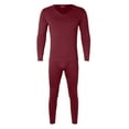 thumbnail image 4 of Thermal Underwear for Men Long Johns Base Layer Men Cold Weather Top Bottom XXL Red, 4 of 6