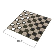 Gamie 10-in-1 Travel Board Game Set – Chess, Checkers, Backgammon, Snakes & Ladders & More – Family Game for Kids Ages 6+