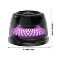 thumbnail image 2 of Boovnll Veilleuse, Haut-Parleur Bluetooth Magnétique Portable Multifonction Haut-Parleur Bluetooth Magnétique Cyber Magnétique Mini Haut-Parleur Bluetooth avec Lumière Multicolore RVB, Veilleuses à Brancher au Mur, 2 of 9