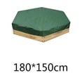 thumbnail image 4 of Housse de Bac à Sable, Protection Anti-Poussière Couverture de Piscine de Bac à Sable Imperméable à l'Eau, 4 of 4
