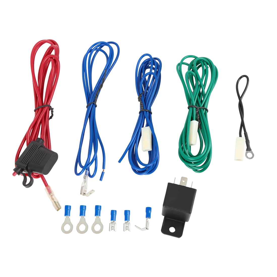 Fog Light Foglight Wiring Harness Socket Kit with Relay Universal for