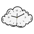 thumbnail image 1 of -Reloj de pared, lindo reloj decorativo, reloj de pared acrílico moderno y silencioso para dormitorio, guardería, sala de estar, decoración del hogar, 1 of 8