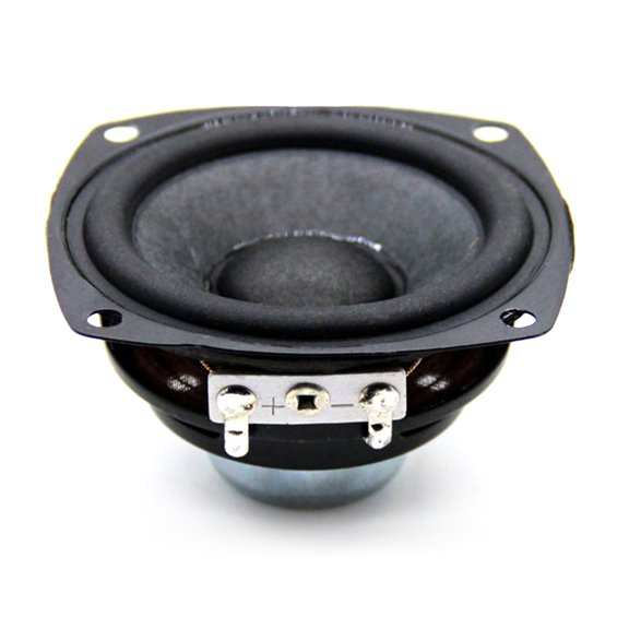 Audio Speaker 25W 66Mm Full Frequency Multimedia Loudspeaker DIY Sound Mini Speaker with Mounting Hole for Home Theater,1 x Audio Speaker,Black