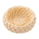 thumbnail image 2 of Cama nido para gatos jinwen tejida a mano flexible antideslizante crema, 2 of 8