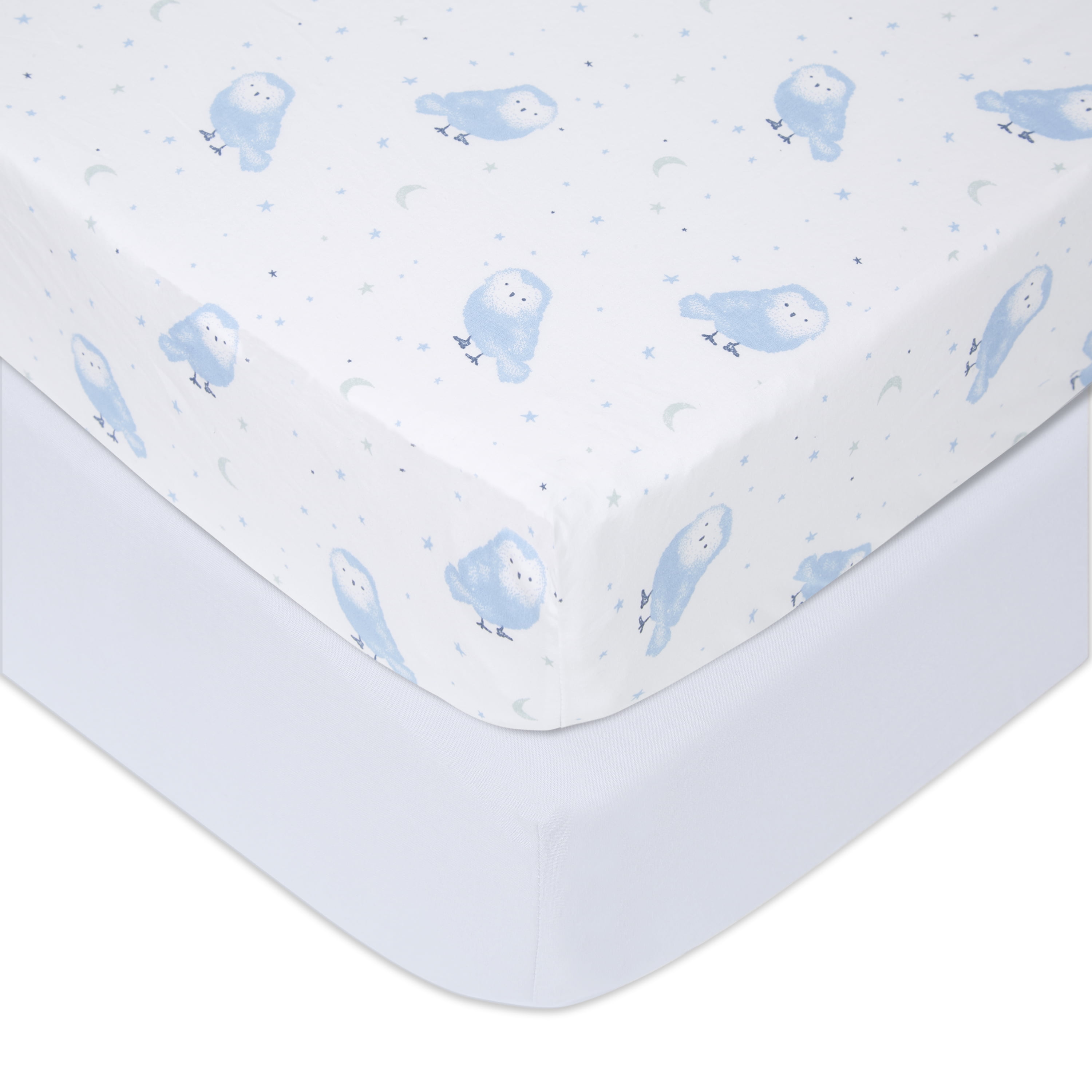 aden + anais™ Essentials, Cotton Poplin Crib Sheets , Time to Dream