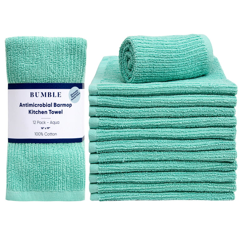 Buy Solid Ribbed Kitchen Towel Sets at Bumble Towels
