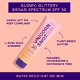 thumbnail image 2 of Loción de protección solar Unicorn Snot Glitter SPF 30 Rose Gold, 2 of 8