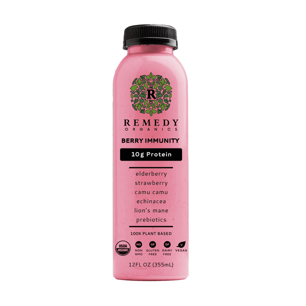 Remedy Organics Plant Based Berry Immunity Nutritional Ready to Go