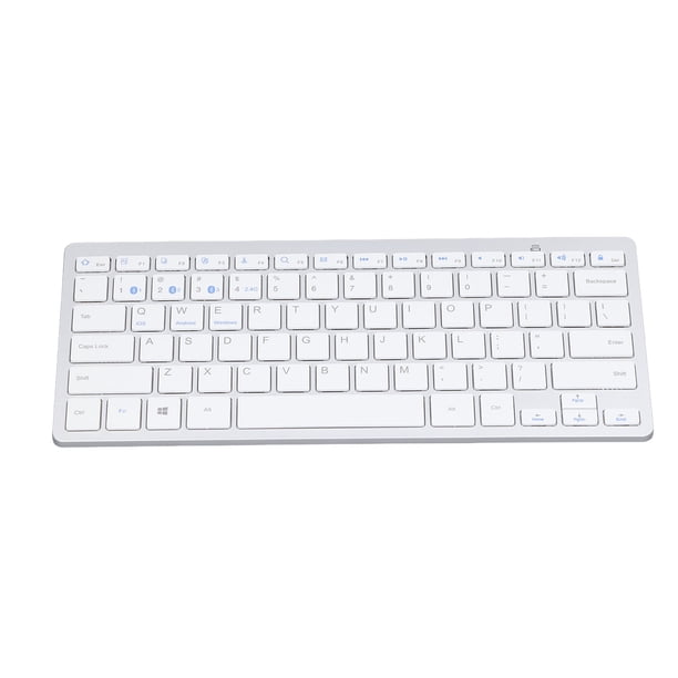 Teclado inalámbrico recargable, teclado Bluetooth, tableta, PC, teclado Bluetooth, teclado Bluetooth recargable, diseño de precisión