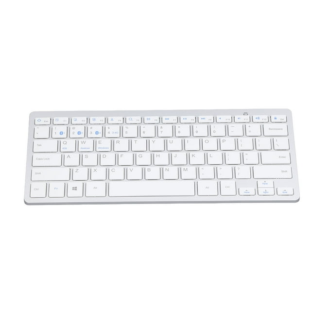 Teclado inalámbrico recargable, teclado Bluetooth, tableta, PC, teclado Bluetooth, teclado Bluetooth recargable, diseño de precisión