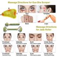 thumbnail image 2 of Juego de 3 herramientas de masaje con raspado de guasha, tablero de guasha de piedra de jade, utilizado para el cuidado/fortalecimiento del cuerpo de la cara, el cuello, los brazos, los homb, 2 of 5