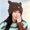 Coffee, variant on Women's Teen Girls Knitted Cat Kitty Cuffed Beanie Hat Winter Outdoor Stretchy Ski Skullies Caps