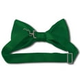 thumbnail image 3 of Solid Kelly Green Kid's Pre-Tied Bow Tie, 3 of 5