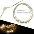 thumbnail image 4 of 20ft 60 LEDs Fairy String Lights, Battery Powered, 8-Modes, TIMER function, 2200K, 4 of 7