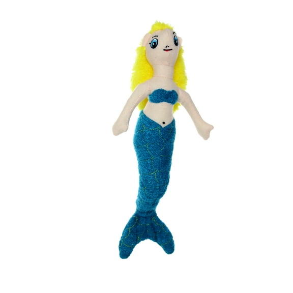 Mighty Junior Liar Mermaid, Plush Durable Dog Toy
