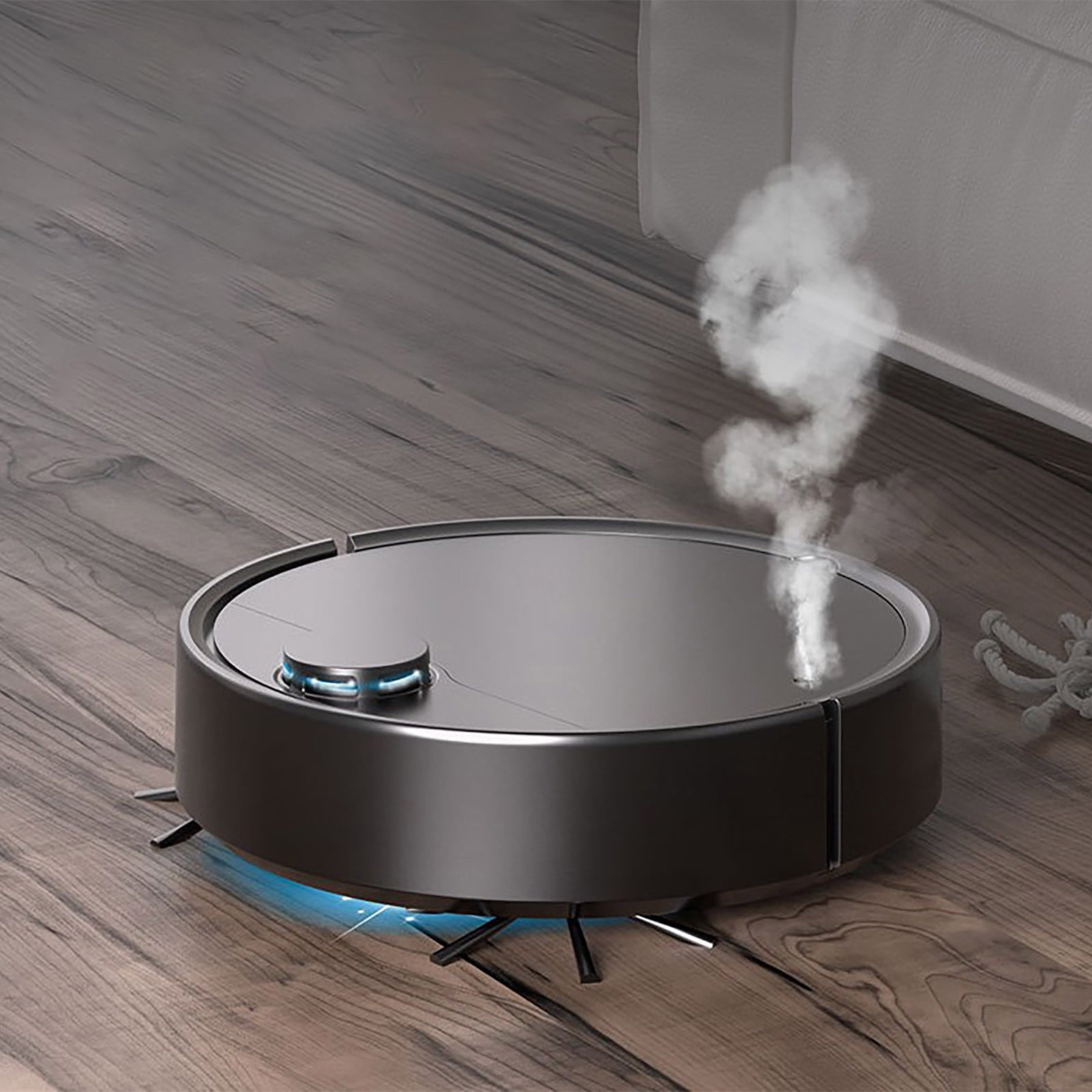 Robot Vacuum Cleaner,1000~1499Pa Powerful Suction Robot Vacuums with Self-Charging,61-120 Mins, Robotic Vacuums Cleaner, Low Noise, Ideal for Hard Floor, Low-Pile Carpets & Pet Hair