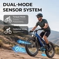 thumbnail image 5 of Skeri Electric Bike for Adults, 26"x4" Fat Tire Full Suspension Mountain Bicycle ,750W (Peak 1200) Motor 48V 20Ah 7-Speed Ebike UL2849, 5 of 12