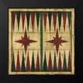 thumbnail image 2 of Harper, Ethan 20x20 Black Modern Framed Museum Art Print Titled - Small Antique Backgammon, 2 of 5